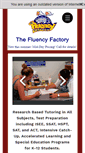 Mobile Screenshot of fluencyfactory.com